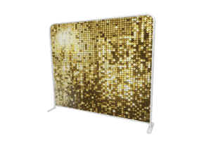 Ultimate Party Nights - Backdrop Gold Sequin