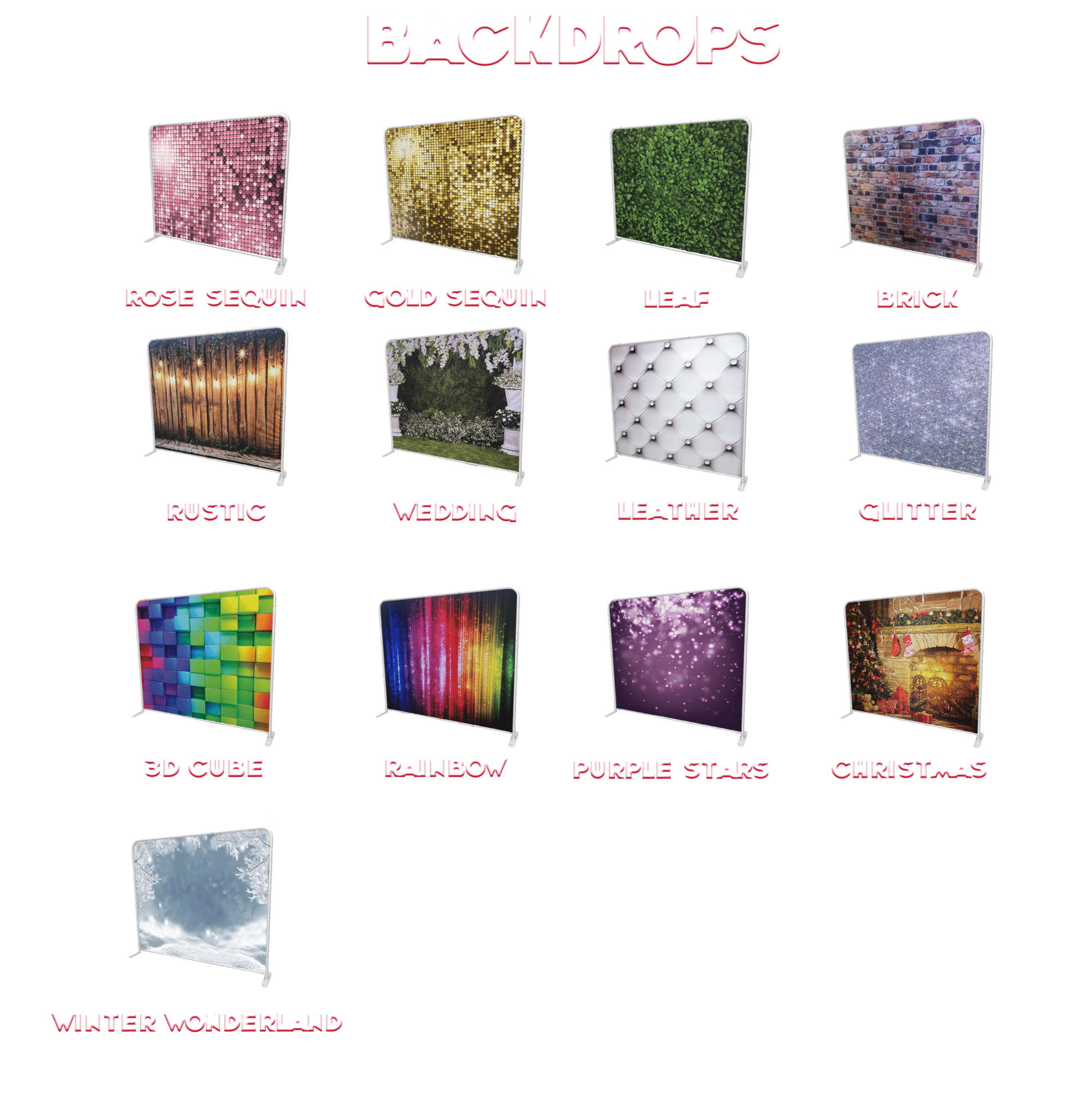 Dorset's Finest Backdrop Photo Booth Rental Service