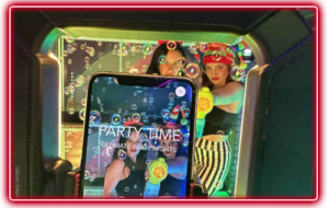 360 Photo Booth with Bubbles from Ultimate Party Nights