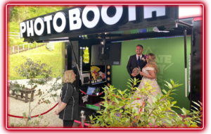 Event Photo Booth at a Wedding