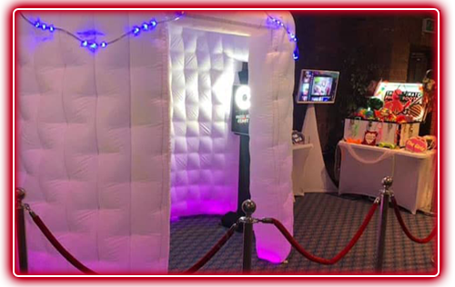 Inflatable Photo Booth at Weymouth Rembrandt